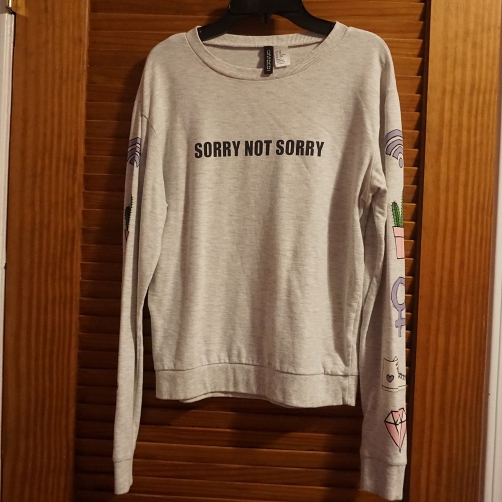 H&M Grey Long Sleeve Tee